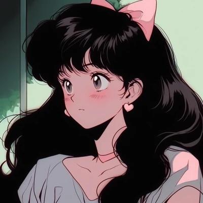 女生老式日漫头像图片36张，满满的回忆