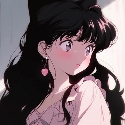 女生老式日漫头像图片36张，满满的回忆