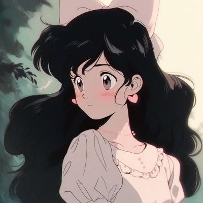 女生老式日漫头像图片36张，满满的回忆