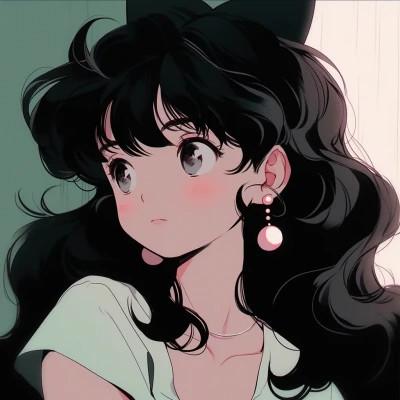 女生老式日漫头像图片36张，满满的回忆