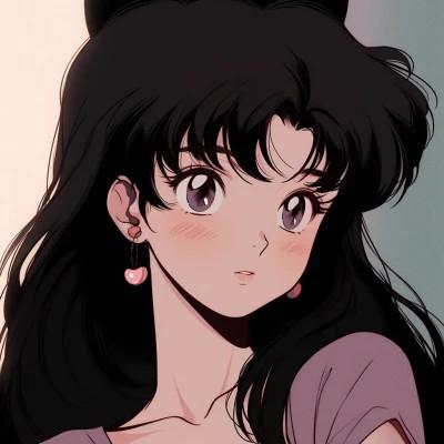 女生老式日漫头像图片36张，满满的回忆