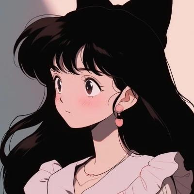 女生老式日漫头像图片36张，满满的回忆