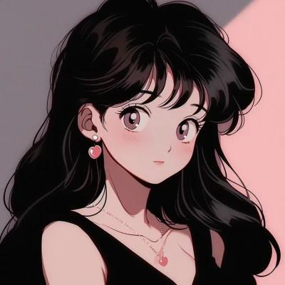 女生老式日漫头像图片36张，满满的回忆