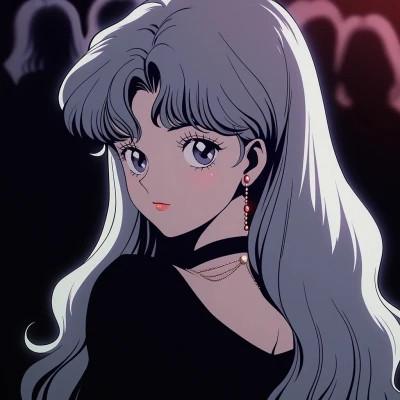女生老式日漫头像图片36张，满满的回忆