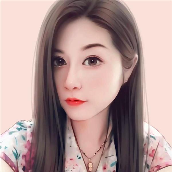 超美成熟稳重有气质的手绘女生头像