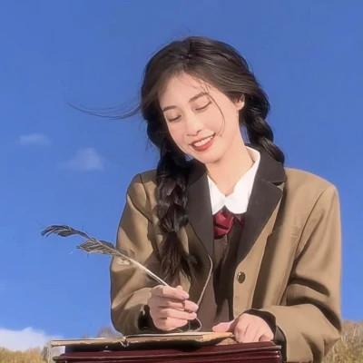 清新美女闺蜜头像单人