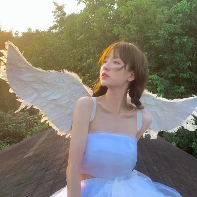 清新美女闺蜜头像单人