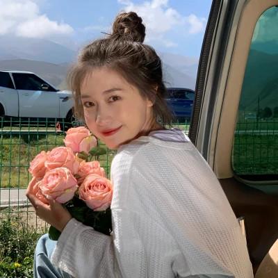 清新美女闺蜜头像单人