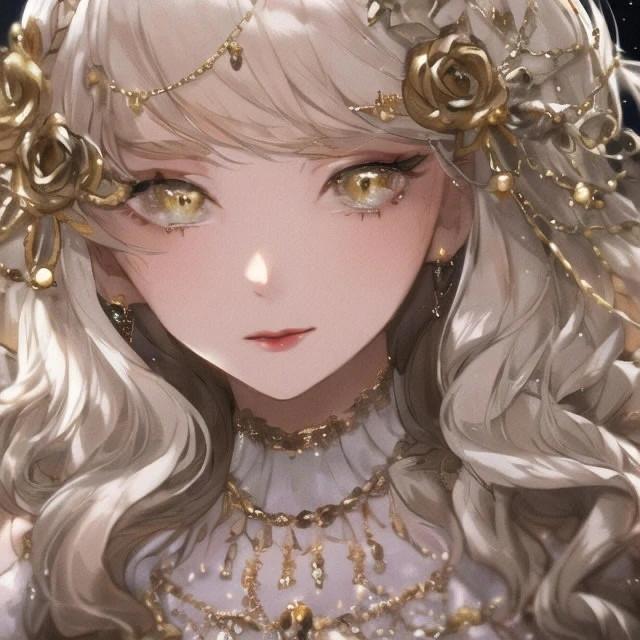 绝美超级好看的女生二次元AI制绘头像