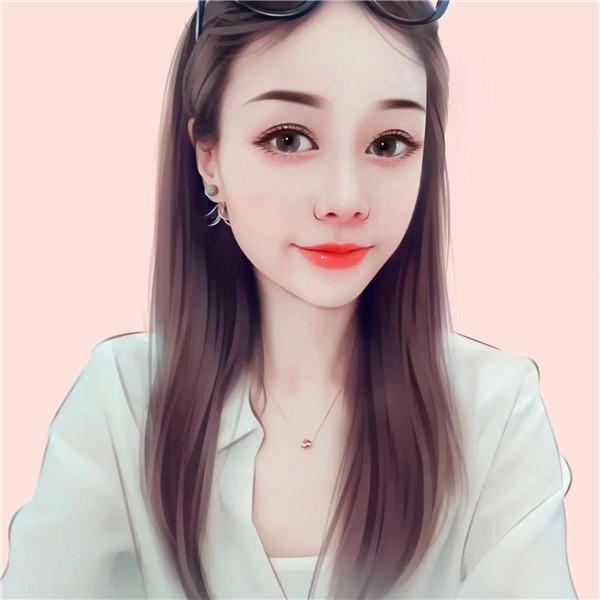 超美成熟稳重有气质的手绘女生头像