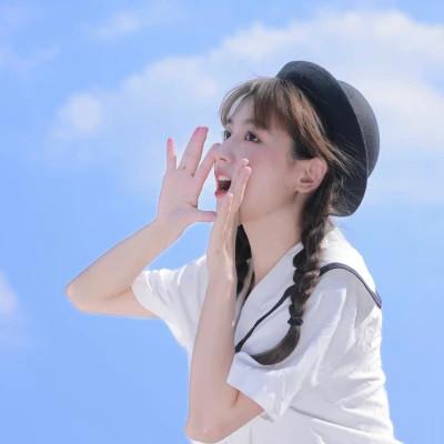 清新美女闺蜜头像单人
