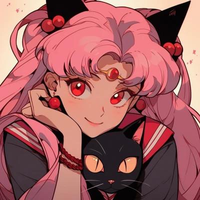 老式日漫头像女39张，让你秒变漫画女主角！