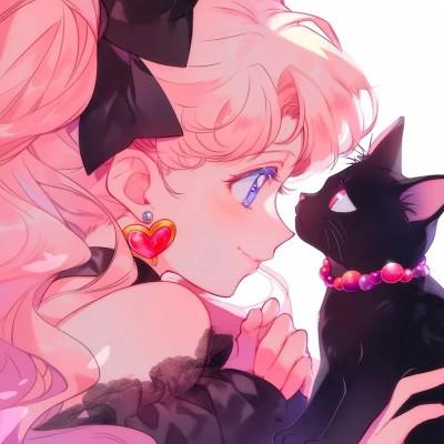 老式日漫头像女39张，让你秒变漫画女主角！