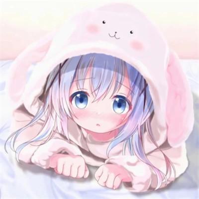 哇塞女孩卡通微信头像49张