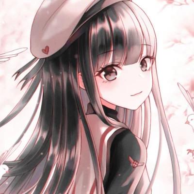 哇塞女孩卡通微信头像49张