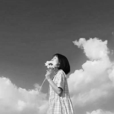黑白情头单人一男一女图片