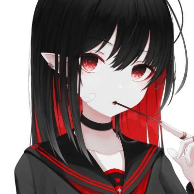 哇塞女孩卡通微信头像49张