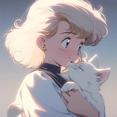 老式日漫头像女39张，让你秒变漫画女主角！
