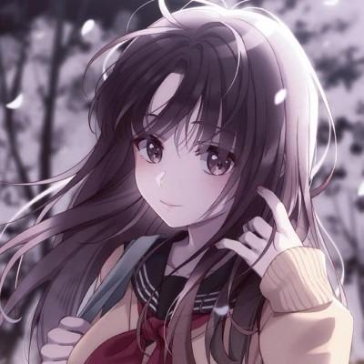 哇塞女孩卡通微信头像49张