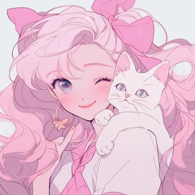 老式日漫头像女39张，让你秒变漫画女主角！