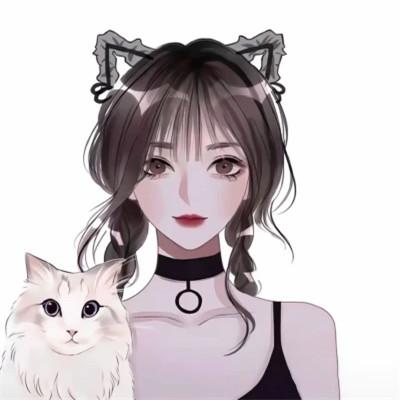 哇塞女孩卡通微信头像49张