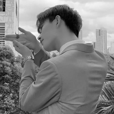 黑白情头单人一男一女图片