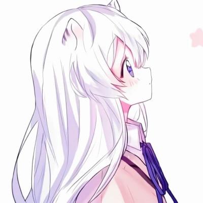 哇塞女孩卡通微信头像49张