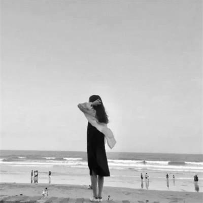 黑白情头单人一男一女图片