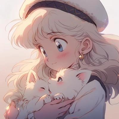 老式日漫头像女39张，让你秒变漫画女主角！