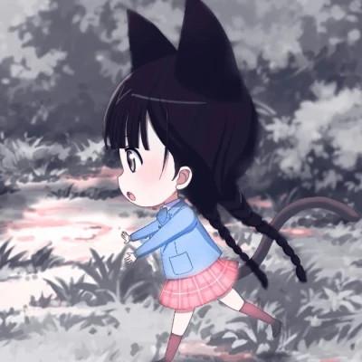 哇塞女孩卡通微信头像49张