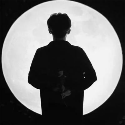 黑白情头单人一男一女图片