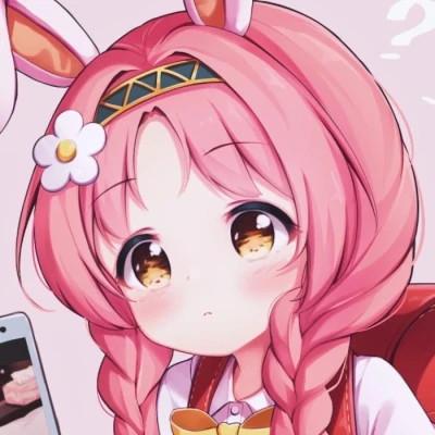 哇塞女孩卡通微信头像49张