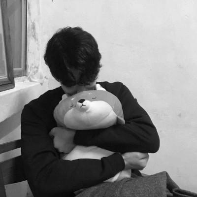 黑白情头单人一男一女图片