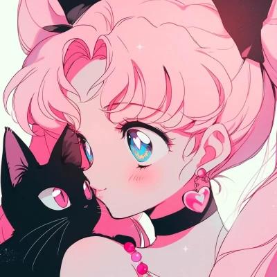 老式日漫头像女39张，让你秒变漫画女主角！