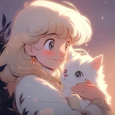 老式日漫头像女39张，让你秒变漫画女主角！