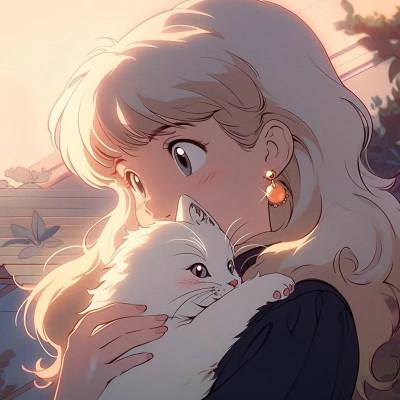 老式日漫头像女39张，让你秒变漫画女主角！