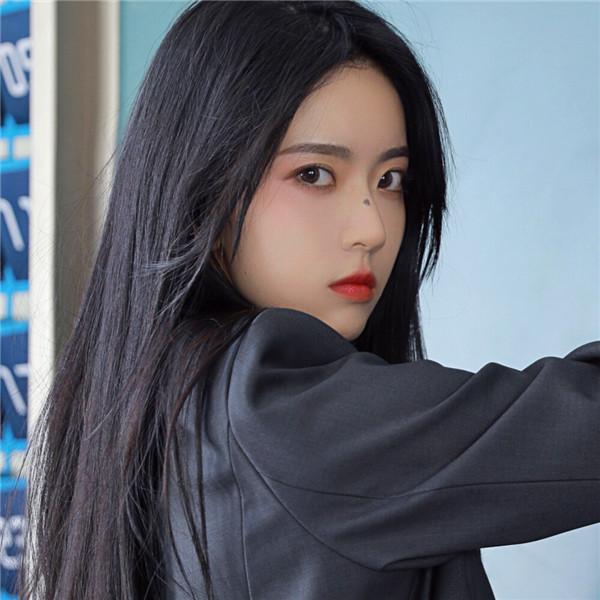 高冷学院风御姐女生头像图片