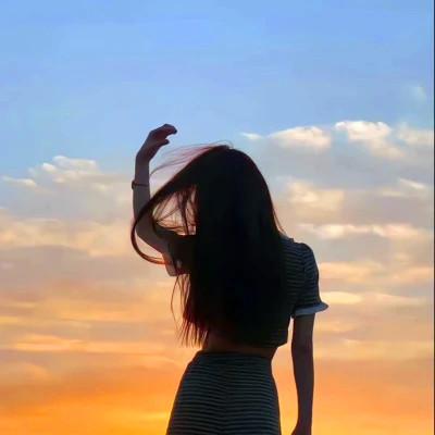 高级不露脸治愈系女生头像图片