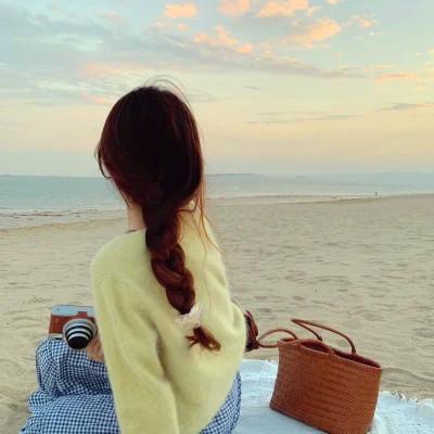 高级不露脸治愈系女生头像图片