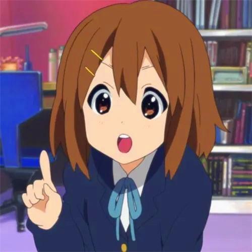 轻音少女平泽唯可爱头像图片精选