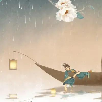 背景图头像女一套30张