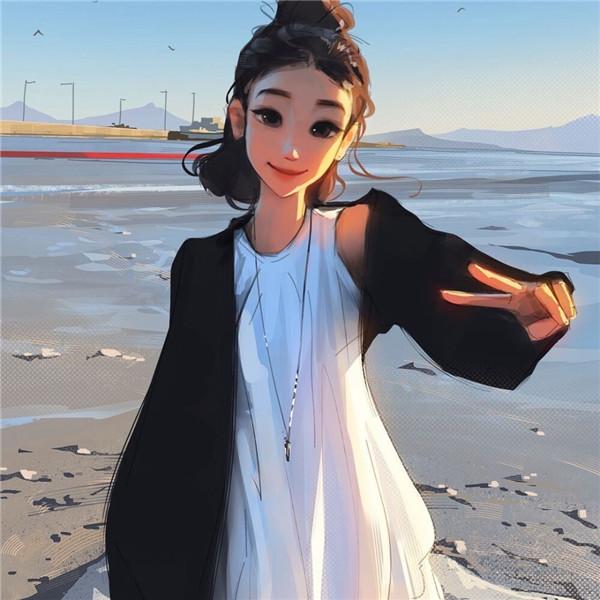 独立自信动漫女生头像 高清低调坚强独立的女生头像图片