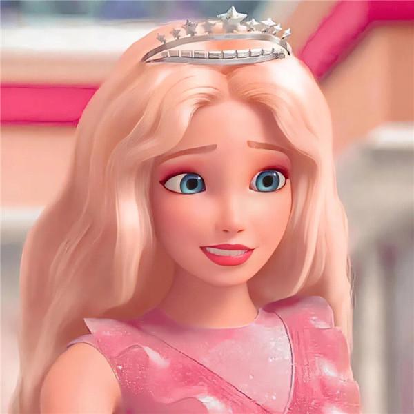 芭比系列女生头像 3D动画漂亮好看的芭比图片头像
