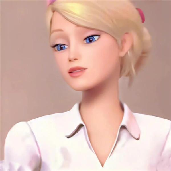 芭比系列女生头像 3D动画漂亮好看的芭比图片头像