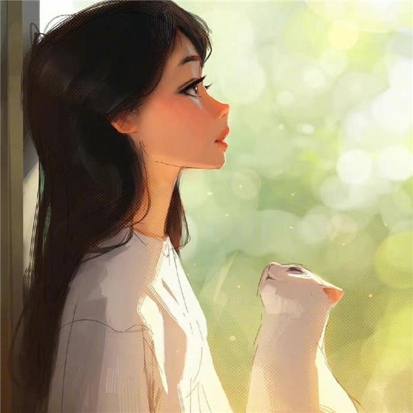 独立自信动漫女生头像 高清低调坚强独立的女生头像图片
