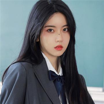 高冷学院风御姐女生头像图片