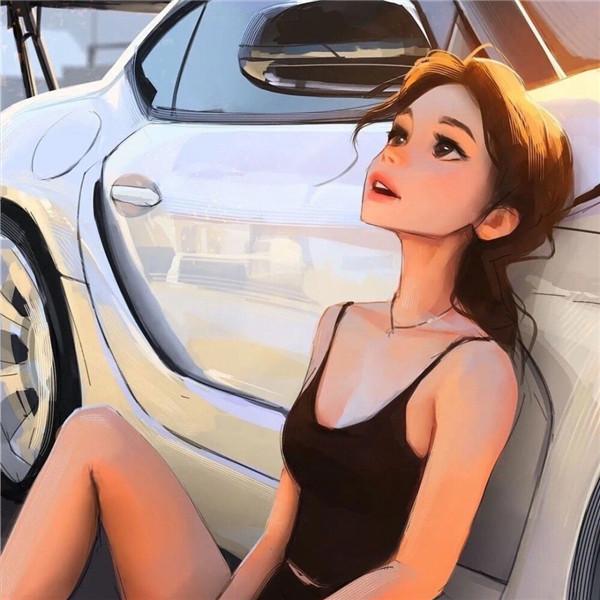 独立自信动漫女生头像 高清低调坚强独立的女生头像图片