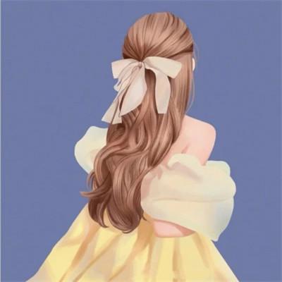 背影图像女生唯美漂亮头像 高清有品位的女人背影图片头像