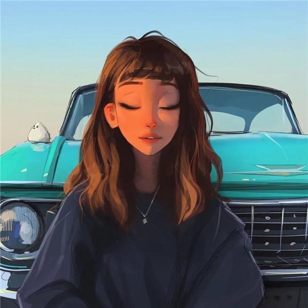 独立自信动漫女生头像 高清低调坚强独立的女生头像图片