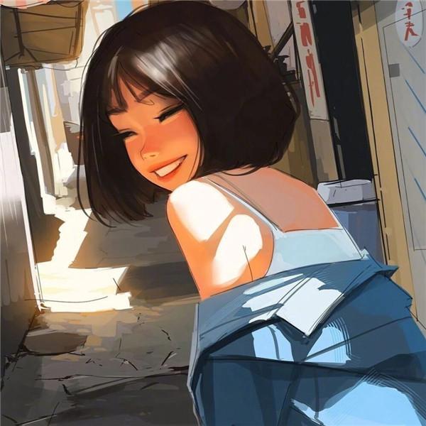 独立自信动漫女生头像 高清低调坚强独立的女生头像图片